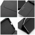Etui z klapką na iPhone 17 / 18 Luna Book Carbon czarne