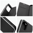 Etui z klapką na iPhone 17 / 18 Luna Book Carbon czarne