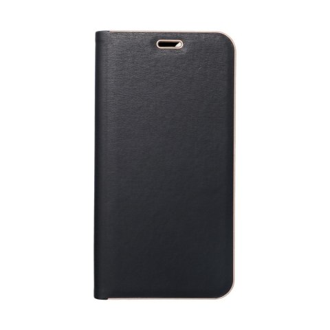 Etui z klapką na iPhone 17 / 18 Luna Book Gold czarne
