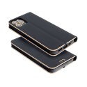 Etui z klapką na iPhone 17 / 18 Luna Book Gold czarne