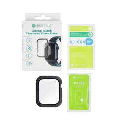 Futerał ochronny ze szkłem Bestsuit Flexible do Apple Watch 10/11 46mm - czarny