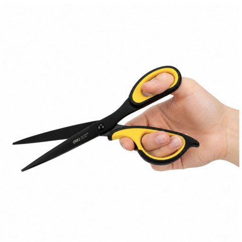 Nożyczki Biurowe Ze Stali Nierdzewnej Czarno-Żółte 18,4 cm