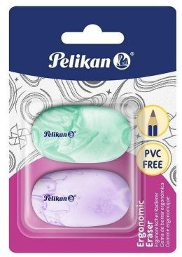 Gumka do ścierania Ergonomic 2szt PELIKAN