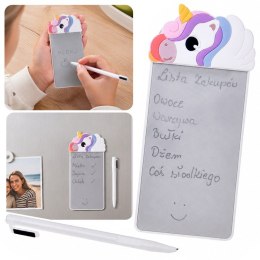 Magnetyczny Notes na Lodówkę Jednorożec Tabliczka do Pisania Rysik ZA6460
