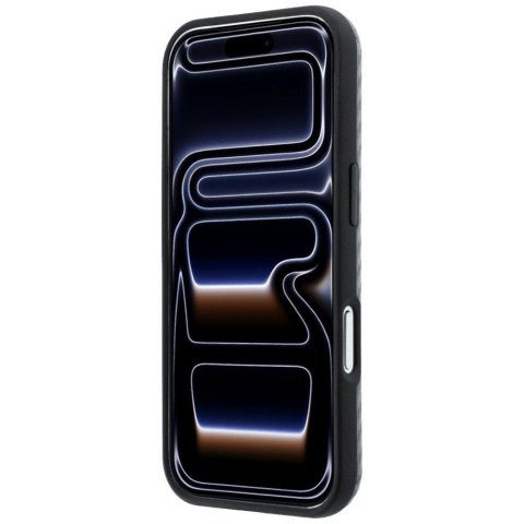 BMW futerał do IPHONE 18 Pro Max/17 Pro Max kompatybilny z MagSafe (Carbon Metal Logo) szary