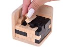 Drewniana Kostka Logiczna Tetris Układanka Przestrzenna Łamigłówka ZA6610