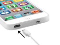 Interaktywny Telefon Smartfon dla Dzieci 8 Trybów Światło Dźwięk USB ZA6421