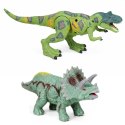 Baza Badawcza Dinozaurów Zestaw Figurki Dinozaury Wieża Klatka Akcesoria