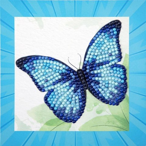 Diamond Dotz - Quick Blue Butterfly