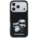 KARL LAGERFELD futerał do IPHONE 18 Pro /17 Pro kompatybilny z MagSafe (Bodies Sketch) czarny