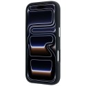 KARL LAGERFELD futerał do IPHONE 18 Pro Max/ 17 Pro Max kompatybilny z MagSafe (Grained Choupette Head Metal) czarny