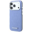 KARL LAGERFELD futerał do IPHONE 18 Pro/17 Pro kompatybilny z MagSafe (Mono Resin Logo) jasnoniebieski