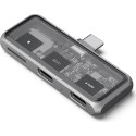Adapter HUB 3w1 USB C Satechi Mobile XR ST-HXRSDM szary