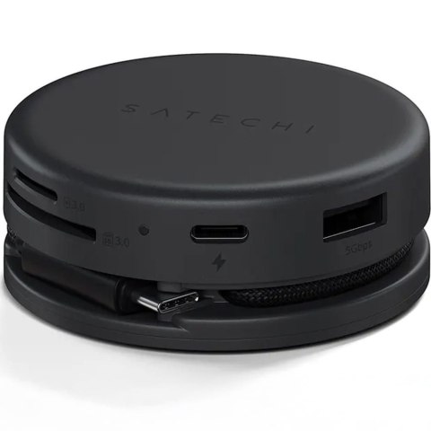 Adapter HUB 7w1 USB C Satechi Multiport ST-POTG7C czarny