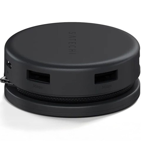 Adapter HUB 7w1 USB C Satechi Multiport ST-POTG7C czarny