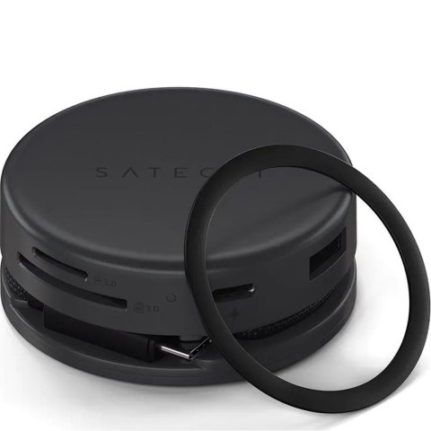 Adapter HUB 7w1 USB C Satechi Multiport ST-POTG7C czarny