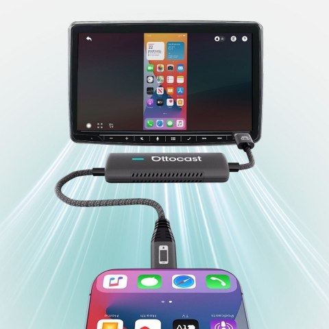 Adapter samochodowy OTTOCAST Mirrortouch CA450-T czarny