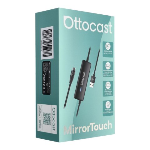 Adapter samochodowy OTTOCAST Mirrortouch CA450-T czarny