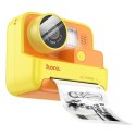 Aparat cyfrowy dla dzieci z drukarką Hoco 1MP 2,0" HD Ready DV200 zółty