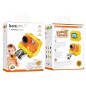 Aparat cyfrowy dla dzieci z drukarką Hoco 1MP 2,0" HD Ready DV200 zółty