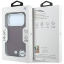 BMW futerał do IPHONE 18 Pro Max/17 Pro Max kompatybilny z MagSafe (Sign Inclined Deboss Letters) bordowy