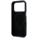 BMW futerał do IPHONE 18 Pro/17 Pro kompatybilny z MagSafe (Sign Inclined Deboss Letters) szary