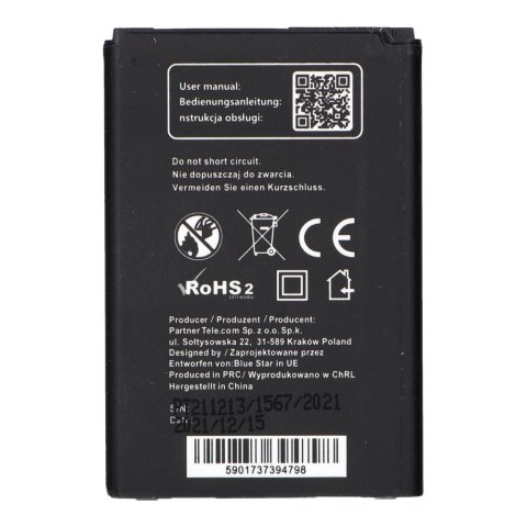 Bateria do LG K3 / K4 1700 mAh Blue Star Premium