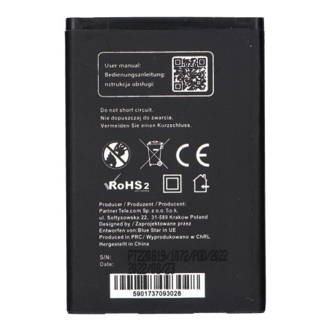 Bateria do LG L3 / L5 / P970 Optimus Black / P690 Optimus Net 1300 mAh Blue Star Premium