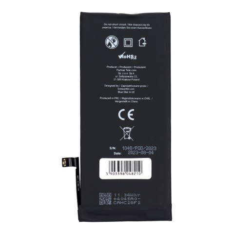 Bateria do iPhone XR 2942 mAh Blue Star HQ