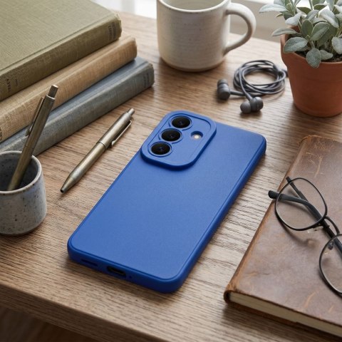Etui na Samsung A07 / A08 Easy Dual niebieskie