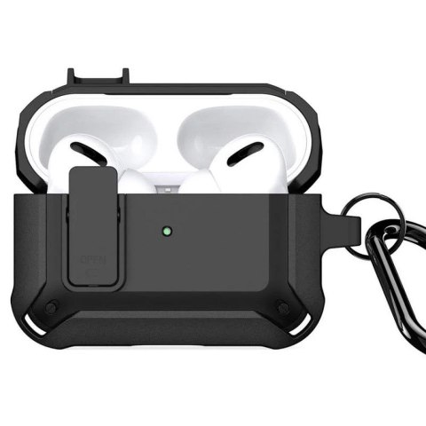 Etui na słuchawki Dux Ducis PECO do AirPods 3 ochronne typu armor czarne