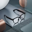 Inteligentne okulary AI z muzyką i nagrywaniem szkła przeźroczyste TITMO G-200 czarne