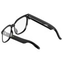 Inteligentne okulary AI z muzyką i nagrywaniem szkła przeźroczyste TITMO G-200 czarne