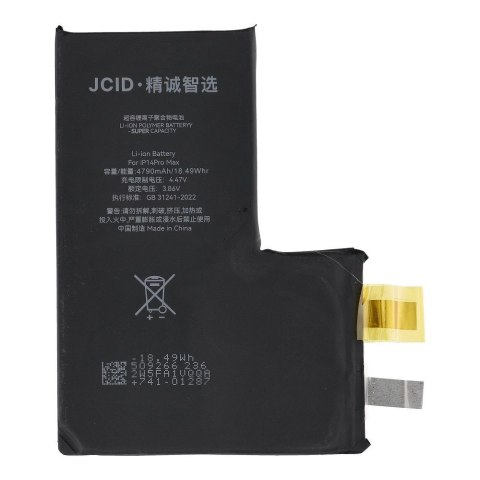 JCID Bateria bez BMS do iPhone 14 Pro Max (zwiększona pojemność)