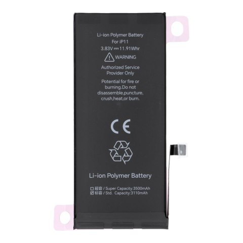 JCID Bateria do iPhone 11 (standardowa pojemność)