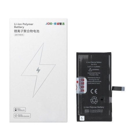JCID Bateria do iPhone 14 3590 mAh (zwiększona pojemność)