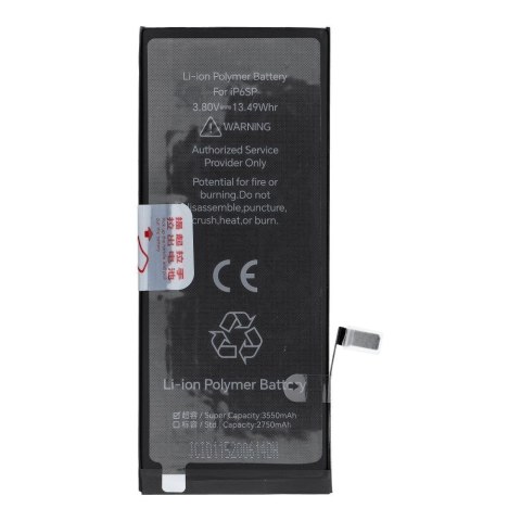 JCID Bateria do iPhone 6S Plus 3550 mAh (zwiększona pojemność)