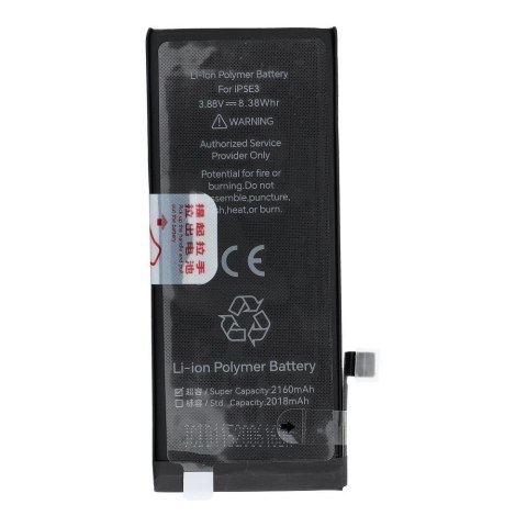 JCID Bateria do iPhone SE3 2022 2200 mAh (zwiększona pojemność)