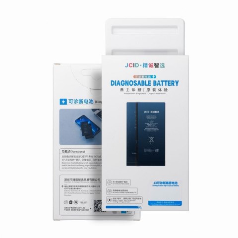 JCID Bateria z możliwością przypisania jako USED do iPhone 13 Pro 3095 mAh (standardowa pojemnosc)