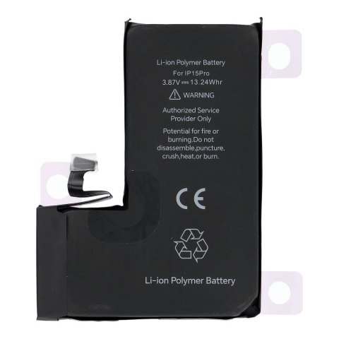 JCID Bateria z możliwością przypisania jako USED do iPhone 15 Pro 3420 mAh (zwiększona pojemność)