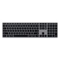 Klawiatura bezprzewodowa QWERTY Satechi Slim X3 ST-BTSX3M szara
