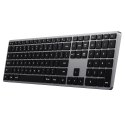 Klawiatura bezprzewodowa QWERTY Satechi Slim X3 ST-BTSX3M szara