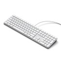 Klawiatura przewodowa USB A/USB C QWERTY Dual (Mac/Windows) Satechi Slim LX3 Wired szara