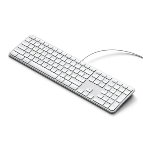 Klawiatura przewodowa USB A/USB C QWERTY Dual (Mac/Windows) Satechi Slim LX3 Wired szara