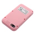 Konsola do gier dla dzieci z ekranem IPS 2,4" z przyciskami KDC-0027A różowy