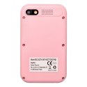 Konsola do gier dla dzieci z ekranem IPS 2,4" z przyciskami KDC-0027A różowy