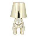 Lampka nocna GOLD MAN Art Deco siedzący (wzór 2) MLTL