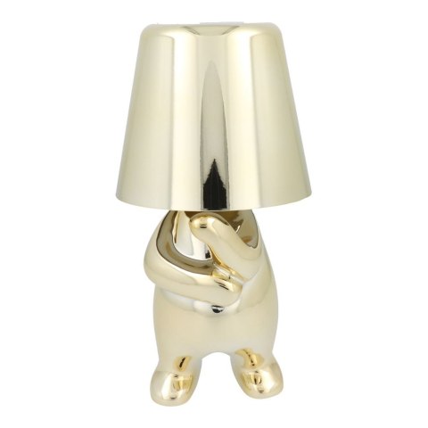 Lampka nocna GOLD MAN Art Deco stojący (wzór 3) MLTL