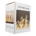 Lampka nocna GOLD MAN Art Deco stojący (wzór 3) MLTL