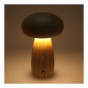 Lampka nocna GRZYBEK Art Deco jasne drewno MTWTHN